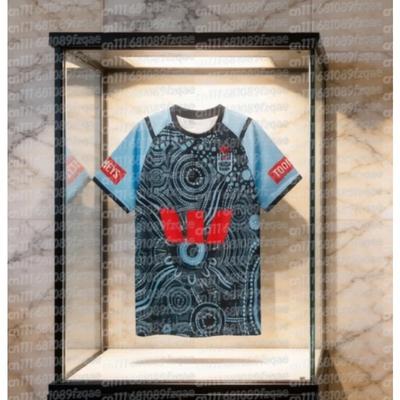 Australian NSW Blues 3D Quick-dry T-shirt Rugby Jersey T-shirt Outdoor Sports Top T-shirt Kid's Top T-shirt S-6XL familyMatching