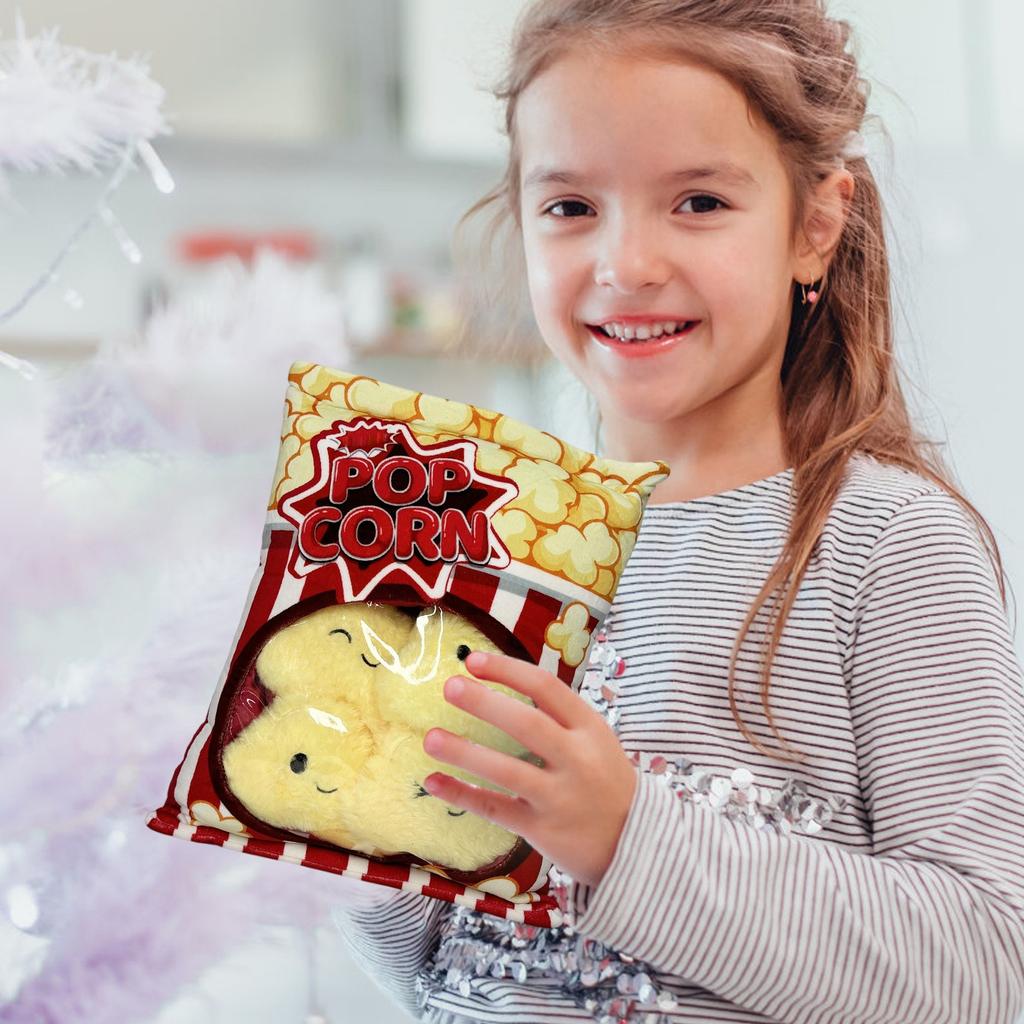 Dinosaurier Plüschtier Popcorn Kombinationspuppe Kindergeburtstagsgeschenk Simulationspuppe Puppenkissen Geschenk
