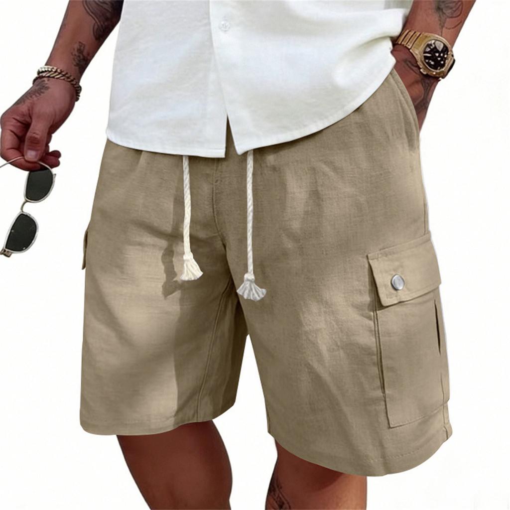 Men's Sports Shorts Multi-pocket Overalls