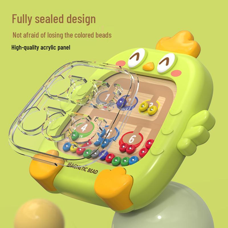 Two-in-One Children's Magnetic Maze & Drawing Board Educational Toy