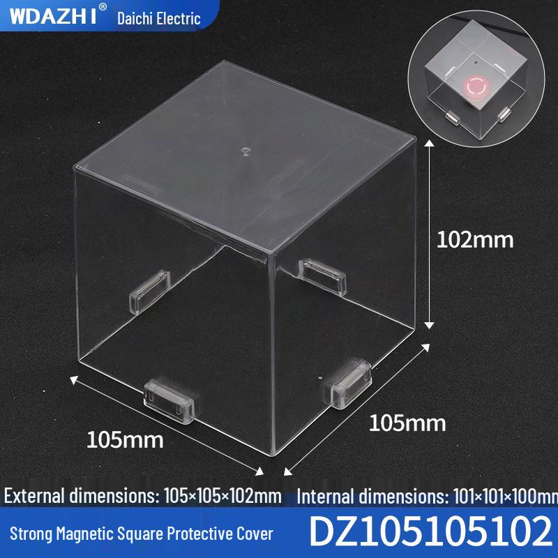 Dazhi Electric Magnetic Emergency Stop Button Cover: Dustproof, Transparent, Customizable.