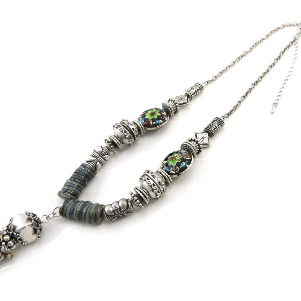 Les Trésors De Lily [E5824] - Collier Créateur 'Meditation' Noir