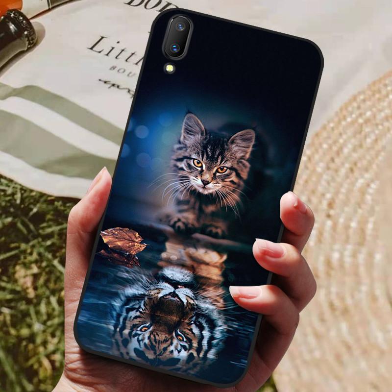 For Coque vivo V11 i Case Silicon Back Cover Phone Case For Vivo V11 V 11 V11 Pro 1804 Cases V11i 1806 Soft bumper Funda Re Bag