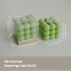 New Arrival Decorative Luxury Bubble Scented Candles with Clear Gift Box Handmade Long-lasting Holiday Easter Aesthetic