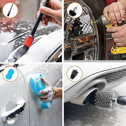 Brosse De Nettoyage Perceuse - YUTUY - 35 Pièces - Brosses Dures Et Douces - Matières: Microfibre