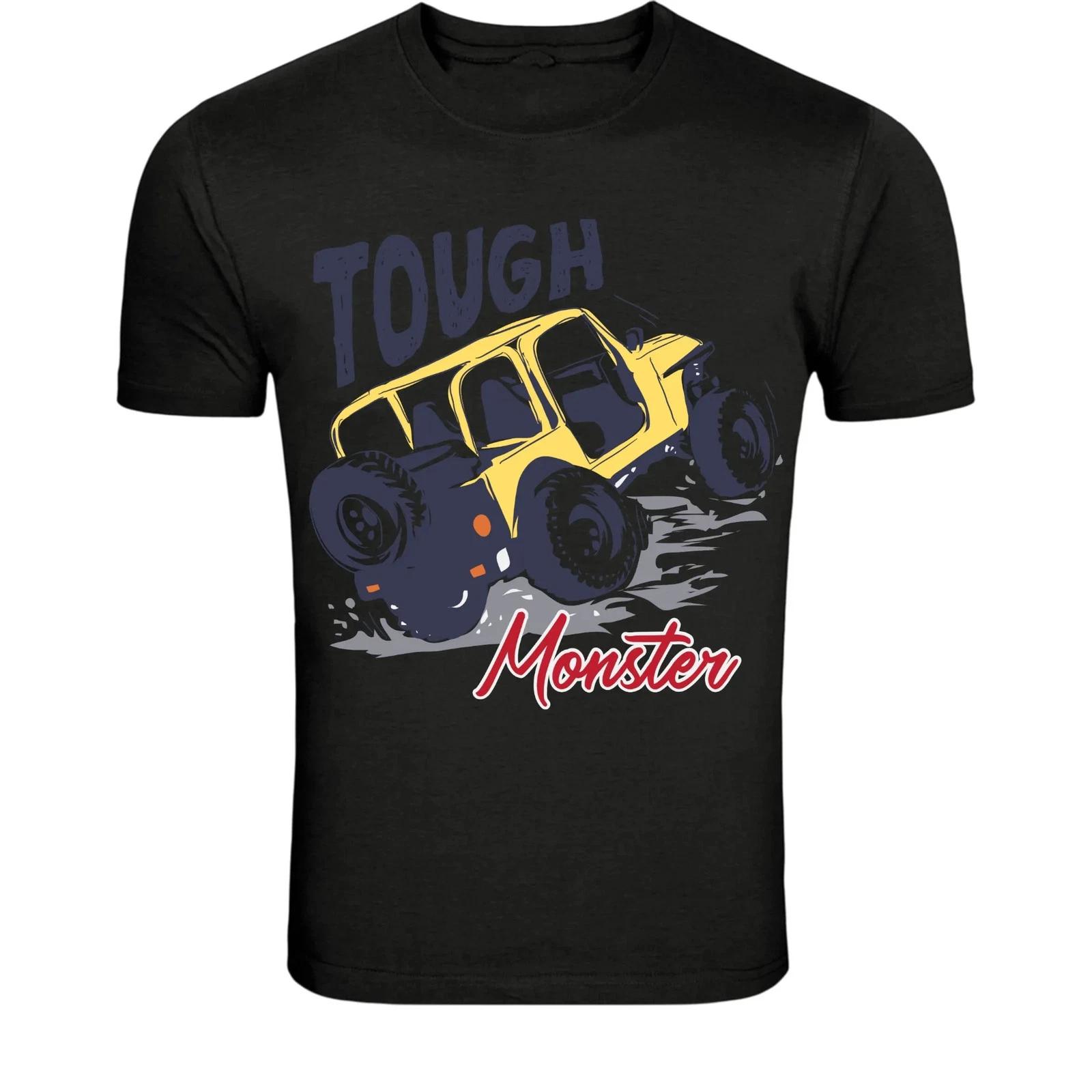 Tough Monster Off-Road T-Shirt - 4x4 Adventure Offroad Vehicle M