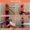 2/4PCS Shovel Holder Car Luggage Rack Holder Tool Quick Release Clamp Shovel Ax Wall Mount Bracket for Car Trailer RV Boat