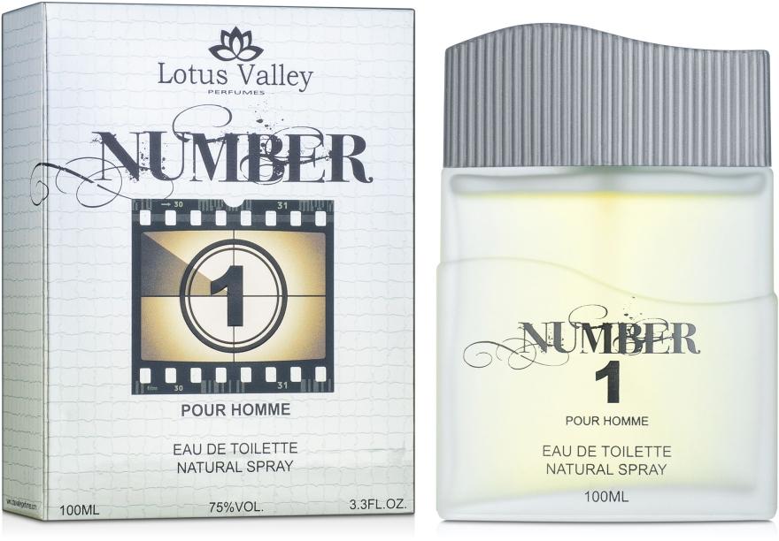

Номер 1 Туалетна вода для чоловіків Lotus Valley 100 ml