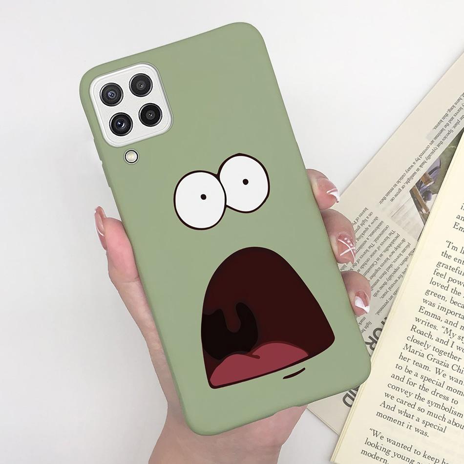 For Samsung Galaxy A22 4G 5G Case SM-A225F Love Heart Soft Silicon Phone Cover For SamsungA22 GalaxyA22 M22 A 22 4G 5G Fundas