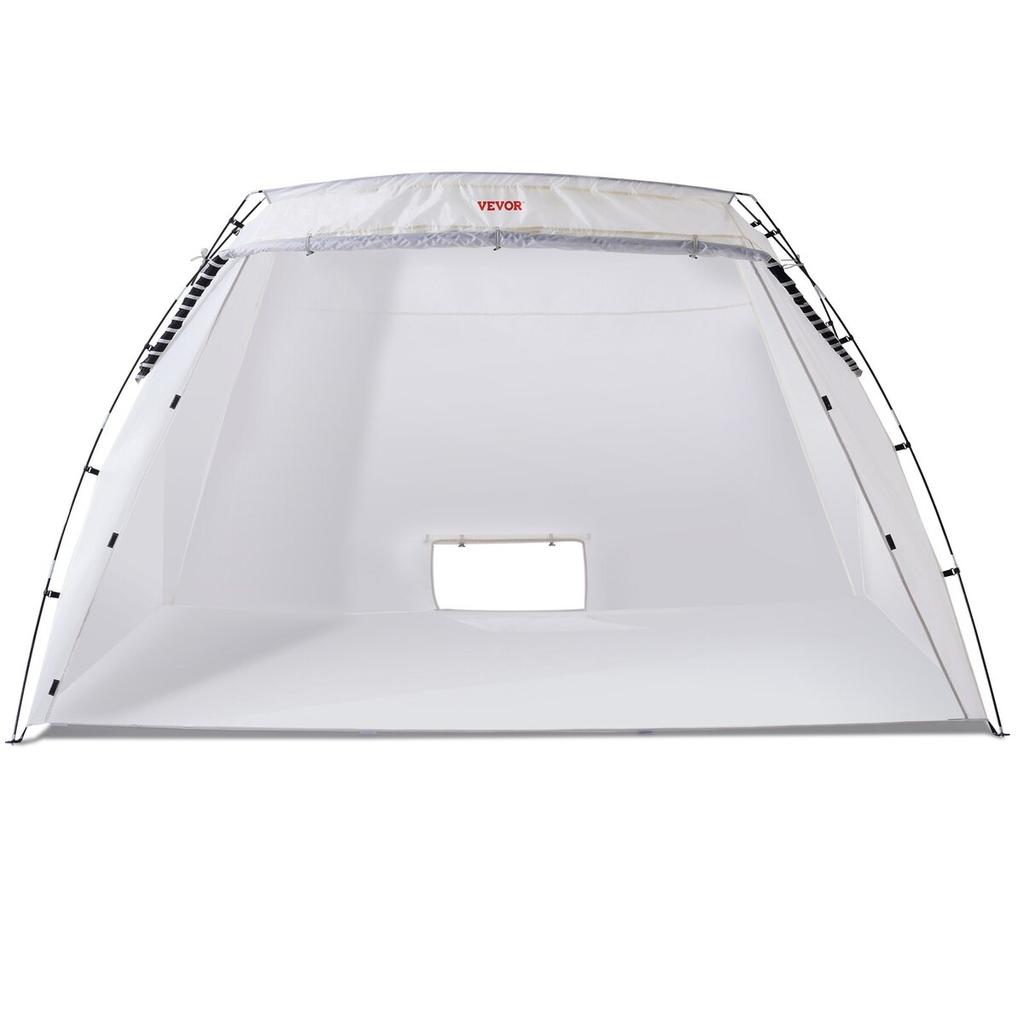 Tenda Spray Paint, Tenda Portatile Spray Paint 10x7x6ft con Pavimento Integrato e Schermo a Rete, Cabina di Verniciatura Pop-Up Pieghevole per Mobili, Grandi Hobby Fai-da-Te