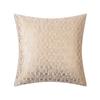 Modern Simple Velvet Pillowcase Gold-pinned Lattice Living Room Sofa Cushion Cover Autumn and Winter Style Bedside Pillow