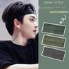 Men's Sweat-Wicking Winter Sports Headband - Absorbent Hair Tie & Headscarf Accessory