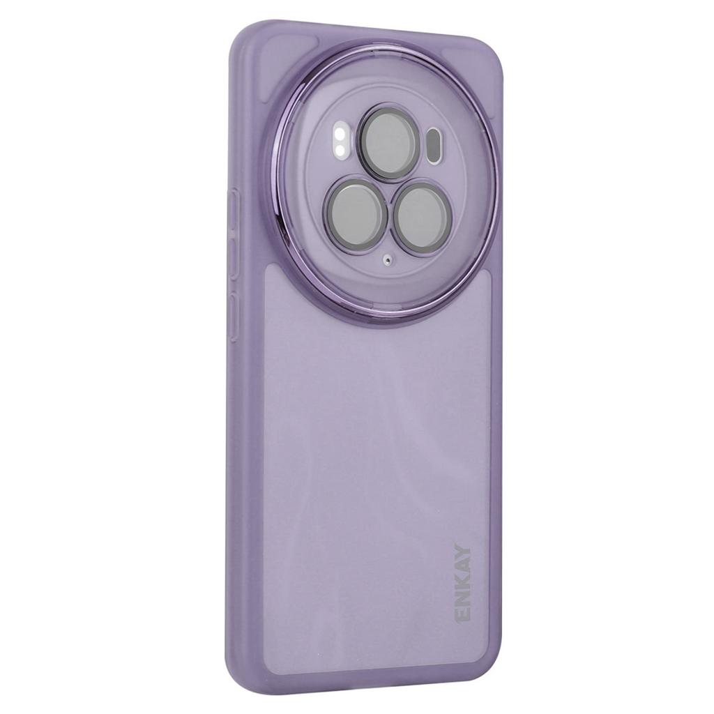 ENKAY HAT PRINCE For Honor Magic6 5G Case Matte TPU Phone Cover with Lens Film