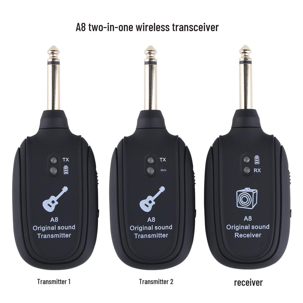 A8 A9 Wireless Audio Transceiver for Folk Guitar