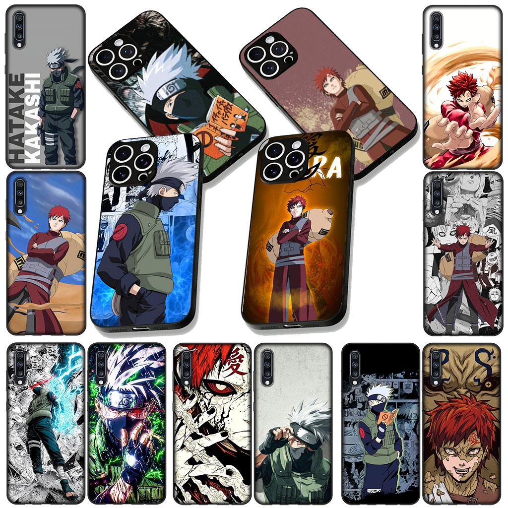 Cover for Samsung Galaxy Note 20 9 8 S8 S10 S9 Plus A54 A33 A21S A31 M21 S10E A17 Coque Phone Case Anime Gaara Narutos Kakashi