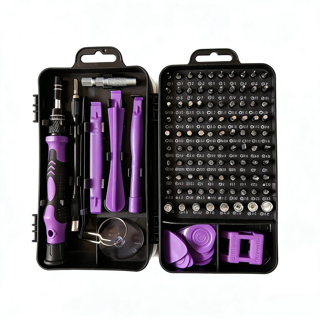 115-in-1 Multifunktionales Schraubendreher-Set für Telefon-, Computer- und Uhrenreparatur