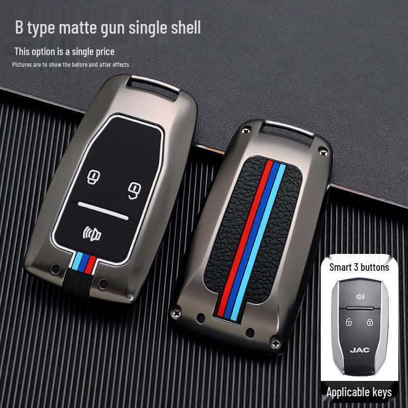 Sihao Car Key Protective Covers: Compatible with X8, A5, X4, and E10X models; Unisex design with durable buckle closure.