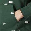 Nike Printed Logo Hoodie Sweatshirt Men Tops Green FB7435-323