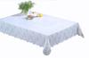Tablecloth Made In Japan Vinyl Rectangle Water Repellent Waterproof White Stylish Rose Lace Dirt Easy To Wipe M 120 X 150 Cm