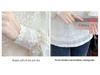 Women's Elegant Lace Long-Sleeve Base Layer Top, French Style, Plus Size, Autumn 2025 Collection