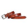 The Classic Tan Leather Everyday Men's Belt Made in India Of Full Grain Leather.