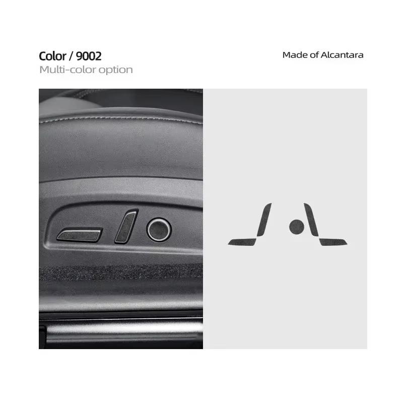 Alcantara Suede Reading Light Frame Trim Stickers For Tesla Model 3 Highland 2024 Trim New Model3 Car Interior Accessories