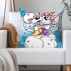 Cartoon D-Diddl Rat Pillow Case Applicable Space For Guest Rooms Interiors Cars Office House Decoration