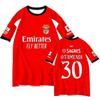 Benfica Home & Away Jersey: #10 Di Maria, #14 Pavlidis - Fan Version Football Kit