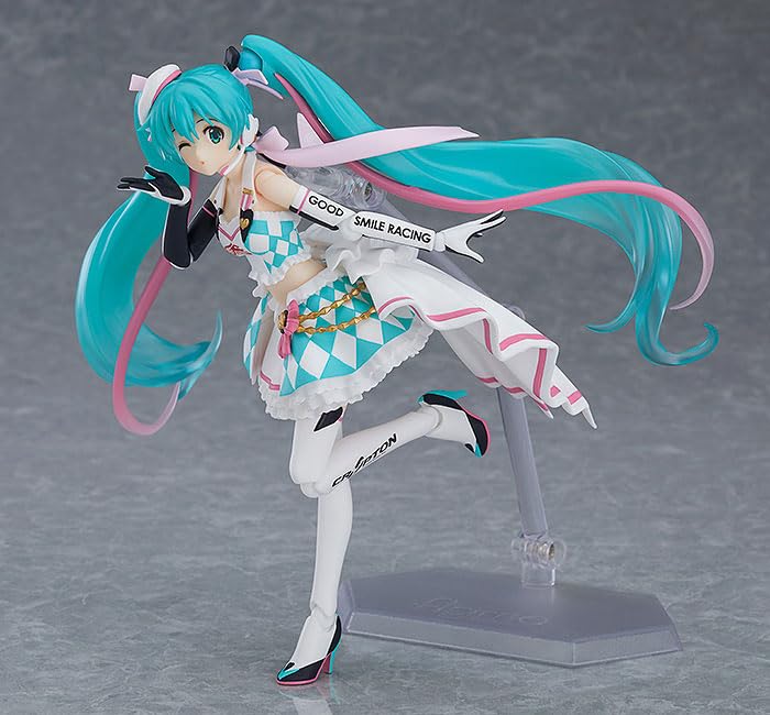 Figma Hatsune Miku GT Project Racing Miku 2019 ABS PVC Painted Articulated Figure Ver. Non-scale &