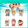 Shin 6pcs Crayon Chan Animals Costume Pvc Toy Model Desktop Decor Christmas Gift