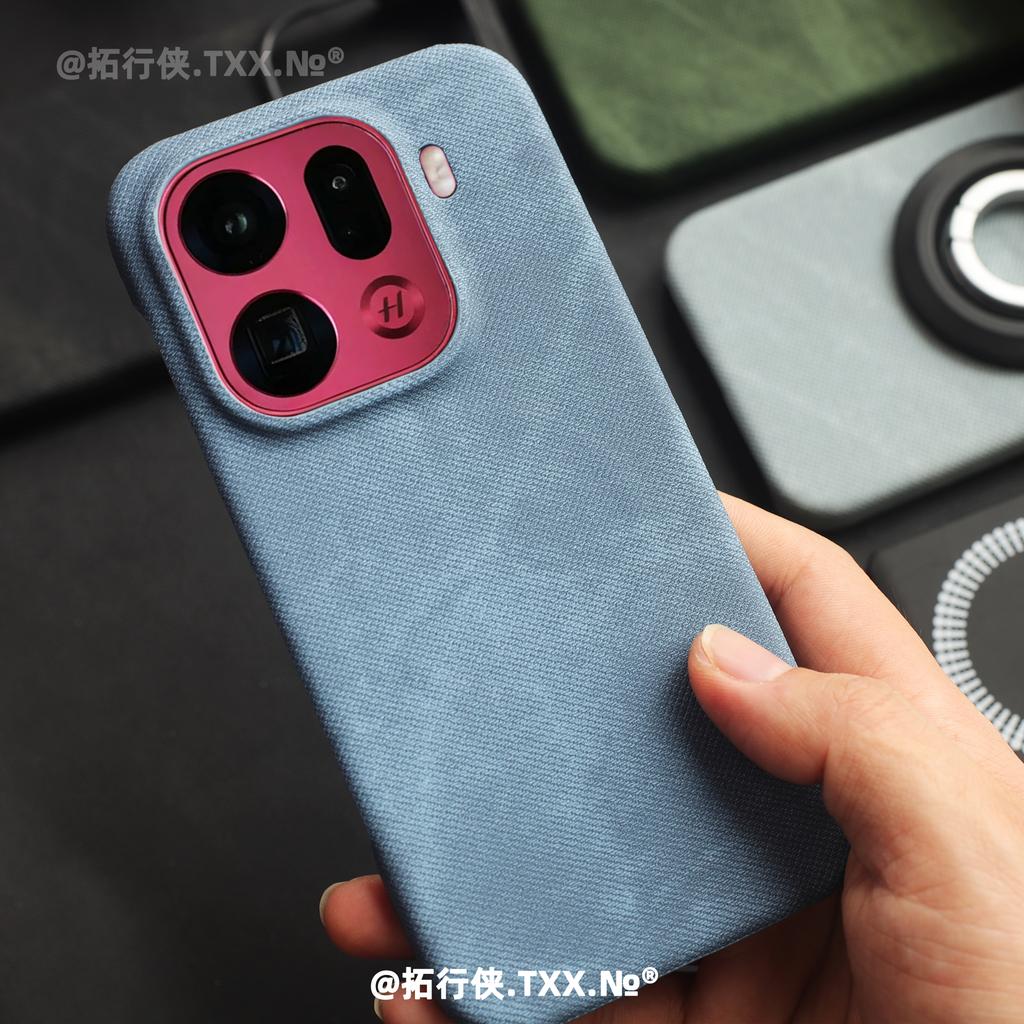 For OPPO Find X9 Pro Case PC Hard Cowboy Texture Magnetic Anti Fall Protect Back Cover For OPPO Find X9 Shell Shockproof Bumper