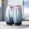 361° Men's Fake Two-Piece Double-Layer Swimming Trunks