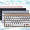 2pcs/Set Wireless Keyboard + Mouse Mini Multimedia Keyboard Mouse Kit