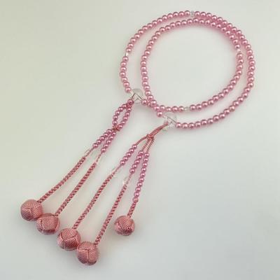 WONDERFUL LOTUS Soka Gakkai Prayer Beads for Women and Children Pearl Prayer Beads Colorful Prayer Beads S 8 Dimensions New Crystal Tailored Temari