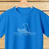 Capybara Crocodile Graphic Tee: Funny Animal Art T-Shirt