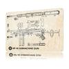 MP  SUBMACHINE GUN Tin Poster Customized Wall Art Retro Vintage Metal Signs for Fans Room Bathroom Decor Mancave Decoration