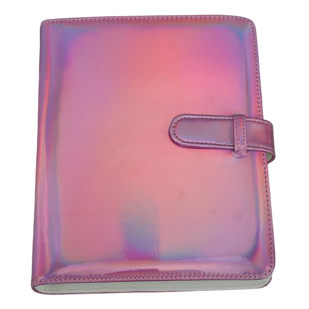 256 Pockets Photo Album PU Wearproof Fashion Waterproof Lightweight Mini Picture Album for Friends Pink
