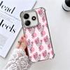 Cactus Pattern Plating Phone Case For Xiaomi Redmi Note 14 15 Pro Plus 13 12 11 11S 11T 10 9S 9 5G Anti-Fall Airabag Cover