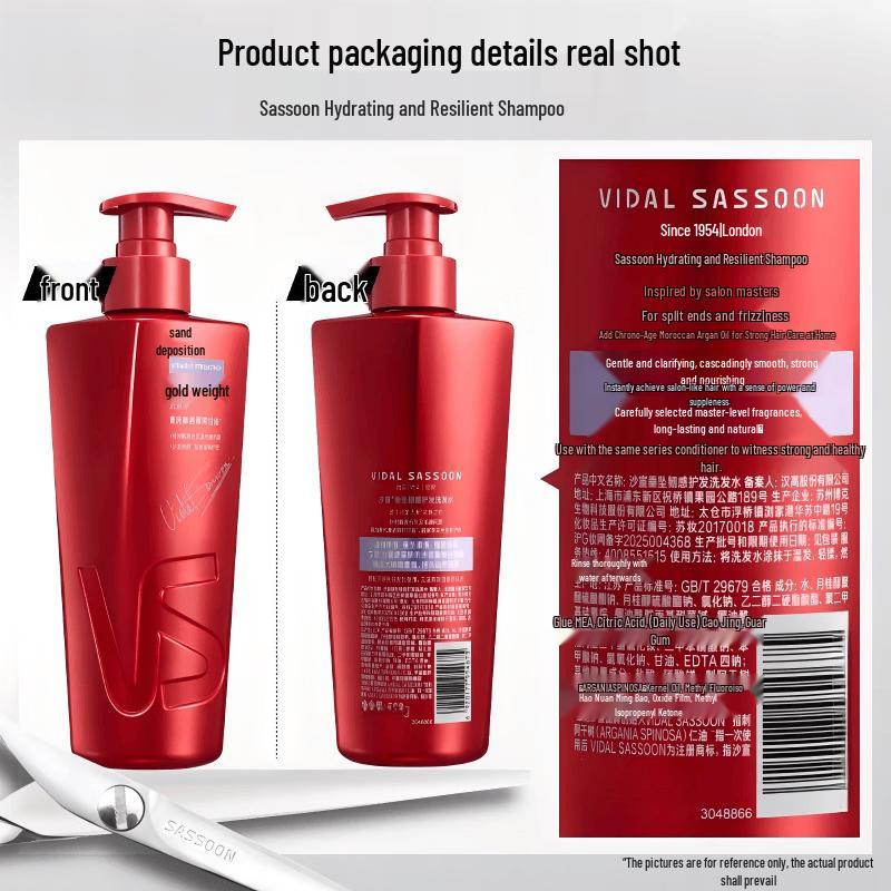 VS Sassoon Anti-Dandruff Revitalizing Shampoo 3 X 500g
