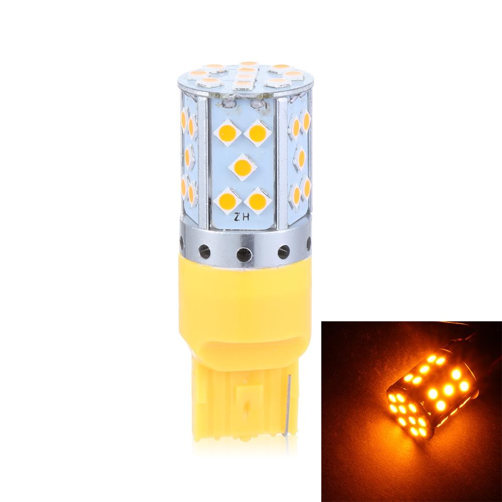 1pc 1156 BA15S BAU15S PY21W T20 7440 3030 35SMD Canbus Free LED Lamp Car Driving Turn Signal Light Stop Brake Light Bulb