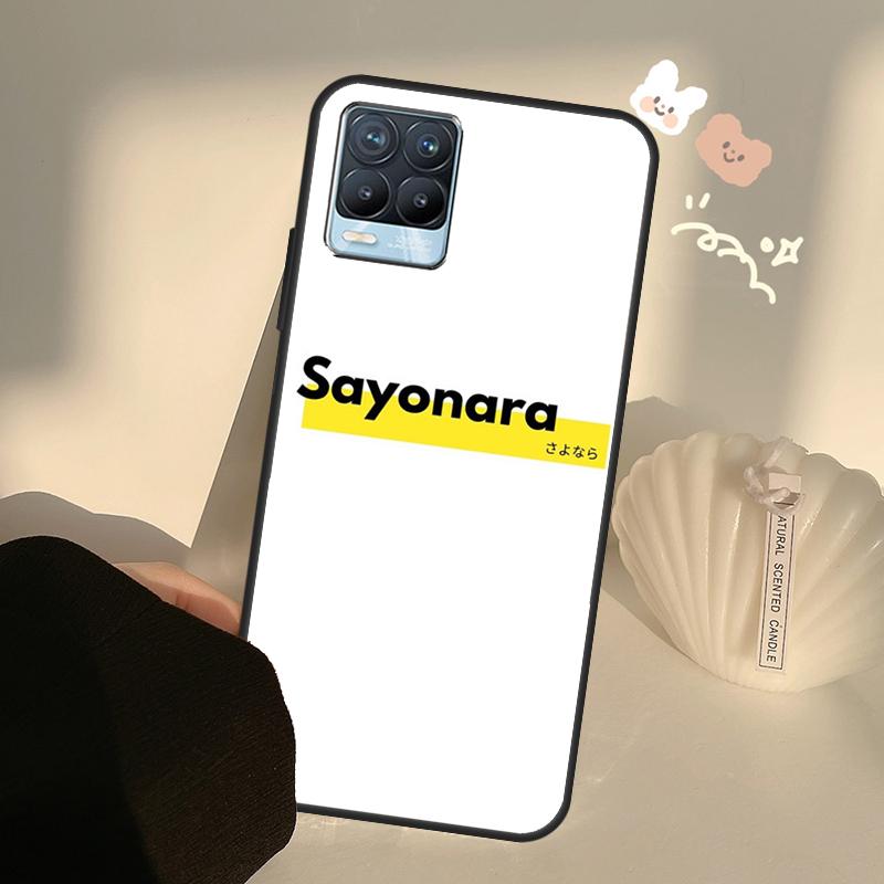 Banana Fish Sayonara Case For Realme C63 C61 C55 C51 C53 C25 C65 C67 C71 C75 11 12 13 14 15 Pro Plus GT6 GT7 Pro