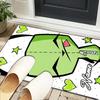 1PC Custom Name Cartoon Alien Carpet Game rug Area Rug Suitable for Kitchens, Homes, Offices, Living Rooms,Home Decor,Birthday Gift