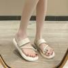 Summer Flat Toe Women's Slippers 2024 Love Decoration Dress with Suspender Women's Sexy Sandals Designer Sandals