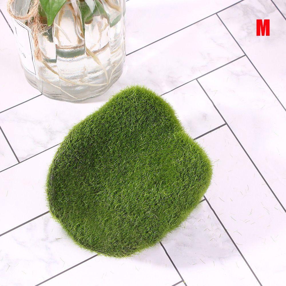 Fake Landscape Stone Lawn Greenery Artificial Moss Plants Decor Floor Adornments Garden Decoration