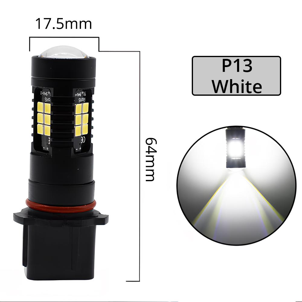 Universal Fog Light Car Tail Lights Turn Signal Reverse Brake Lamp R5W 3030 Bulb Automobiles Headlight H4/H7/H8/H16/9006 1200Lm