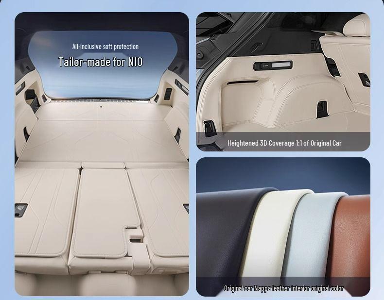 Rear Trunk Mat for NIO ES6, ET5, ET5T, EC6 (Fits 20-25 Models)