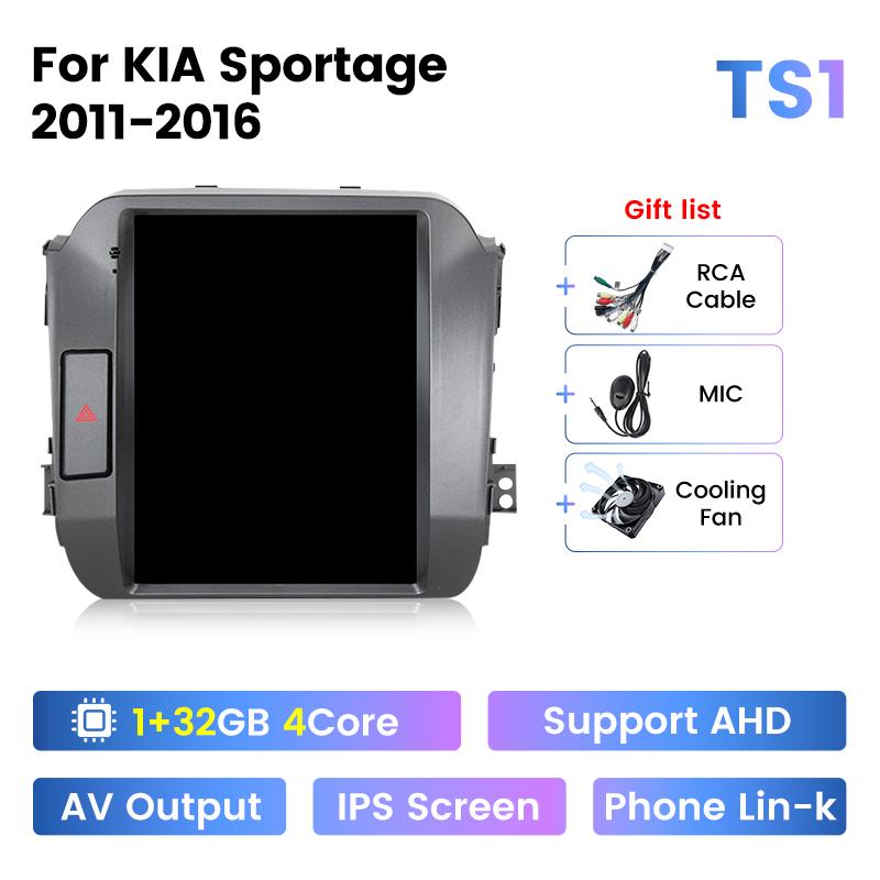 

Navifly 9.7 для Tesla с вертикальным экраном автомобильного радио для KIA Sportage 3 2010-2016 Carplay Android Auto мультимедийный плеер GPS аудио