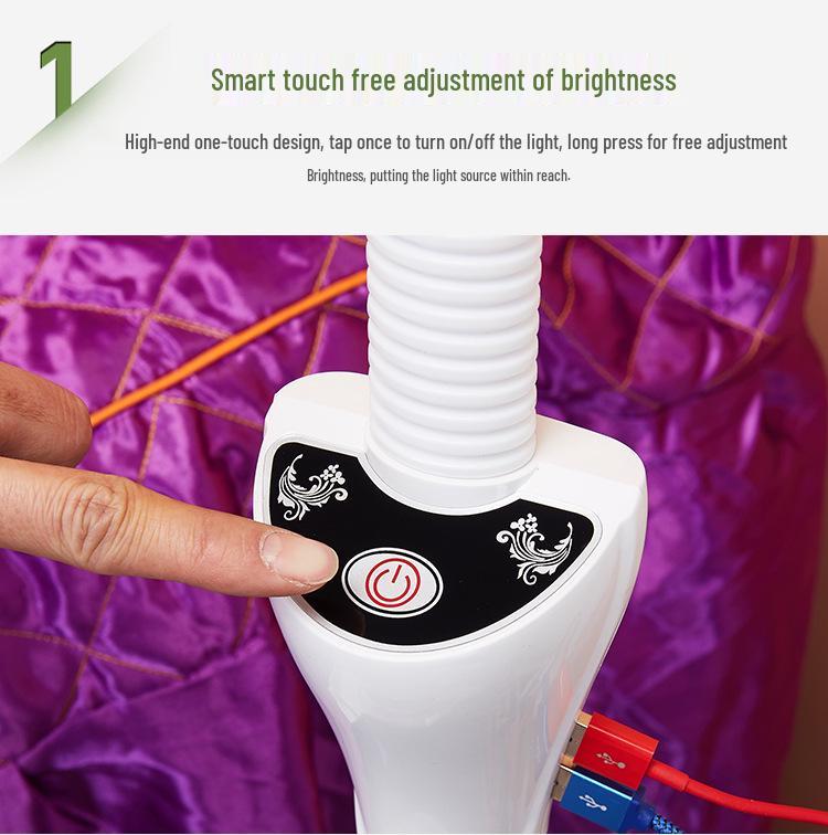 Eyelash LED Beauty Salon Shadowless Floor Lamp for Microblading, Manicure, Eyebrow Tattoo