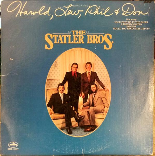 

Виниловая пластинка STATLER BROTHERS Harold Lew Phil Don 8262691 Mercury 1976 US Мировая музыка Б/у