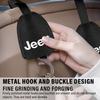 Auto Interior Organizers Hooks Car Back Seat Hook Headrest Hanger for Jeep JK JL TJ Renegade Patriot Wrangler Cherokee Patriot Trail Liberty